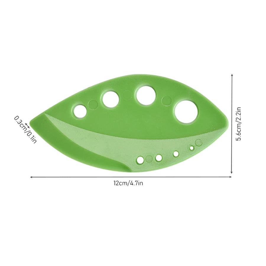 1PC Multi-Functional Vegetable Stem and Leaf Separator Vegetable Cutter 8 Well Vanilla Leaves Rosemary Stripper Kitchen Tools